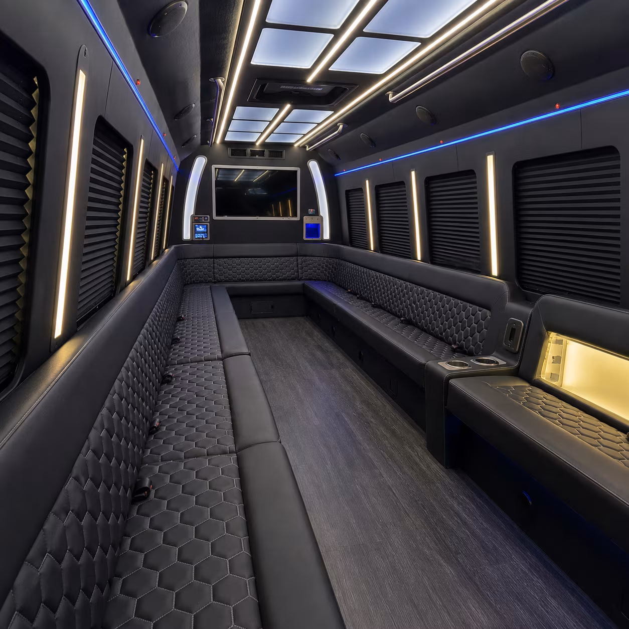 minibus interior