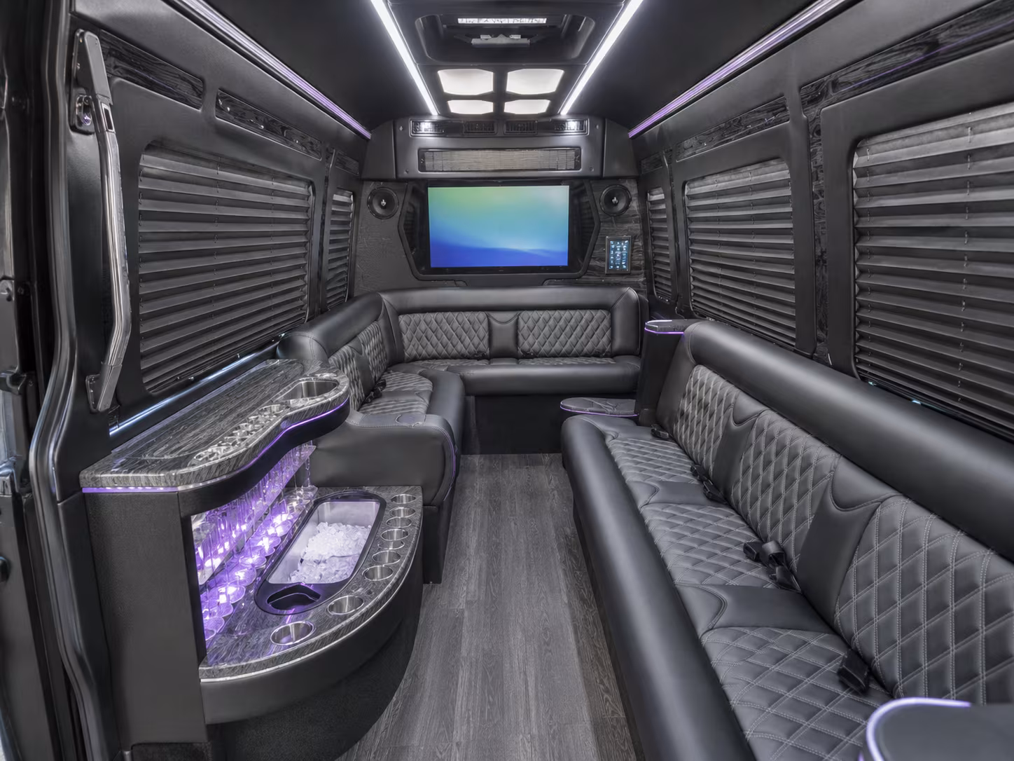 South Fulton Airport Shuttle & Transportation party bus exterior