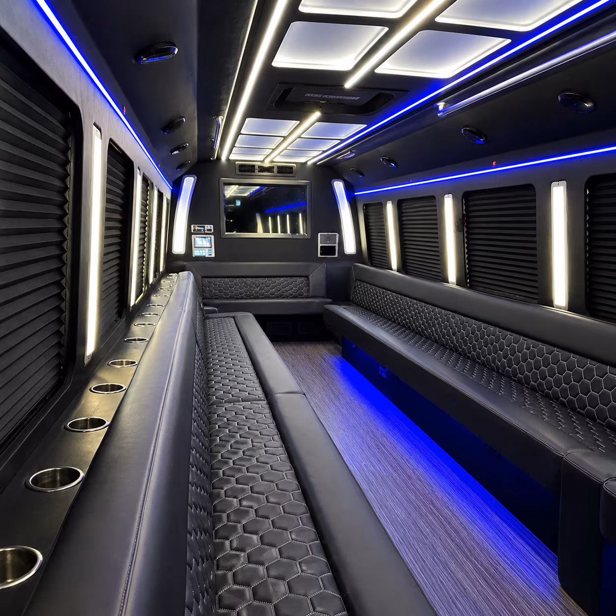 South Fulton Concert & Music Festival Transportation party bus exterior