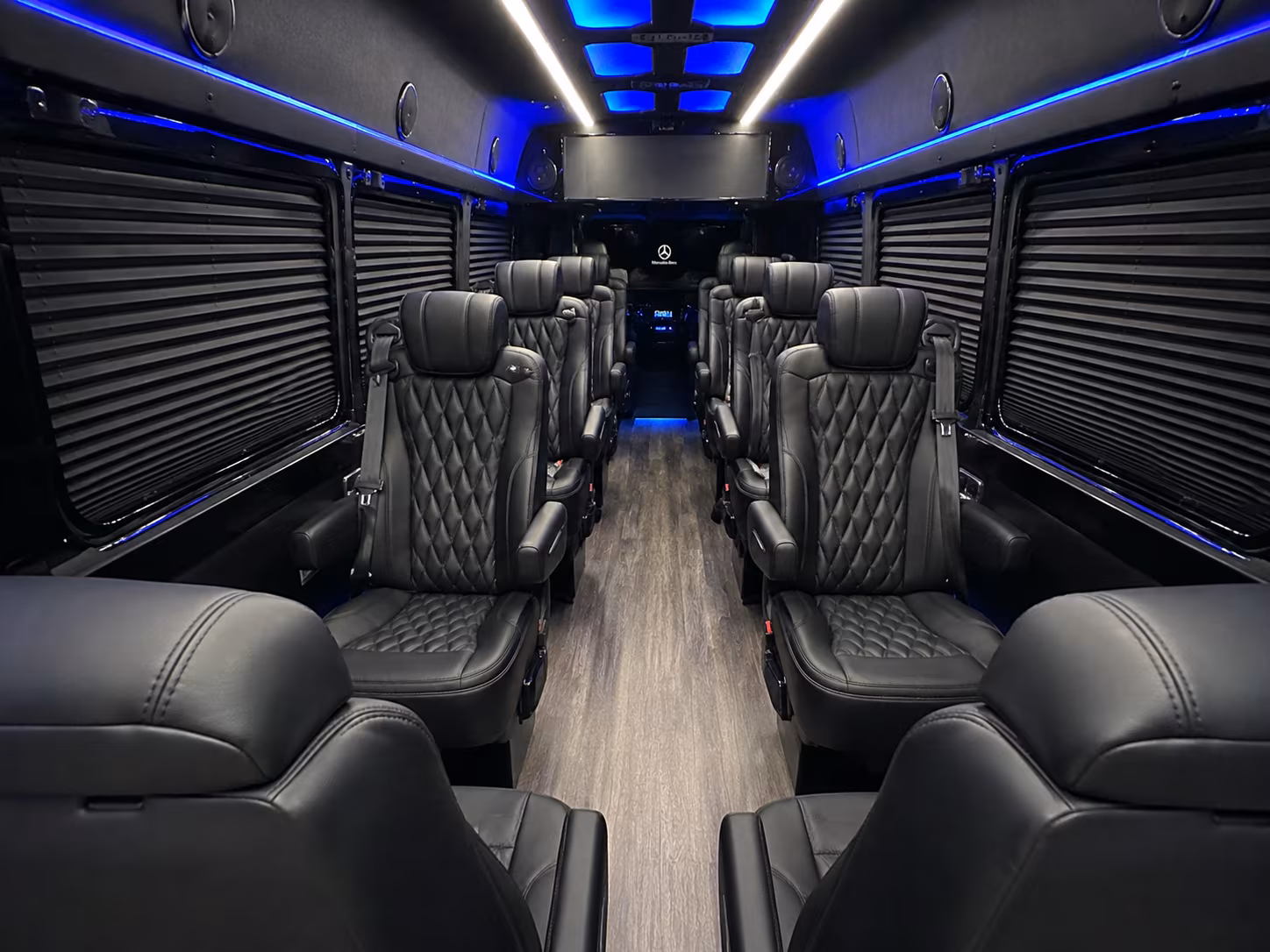 South Fulton Corporate Transportation party bus exterior
