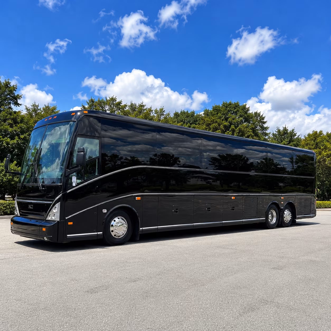 South Fulton Corporate Transportation party bus exterior