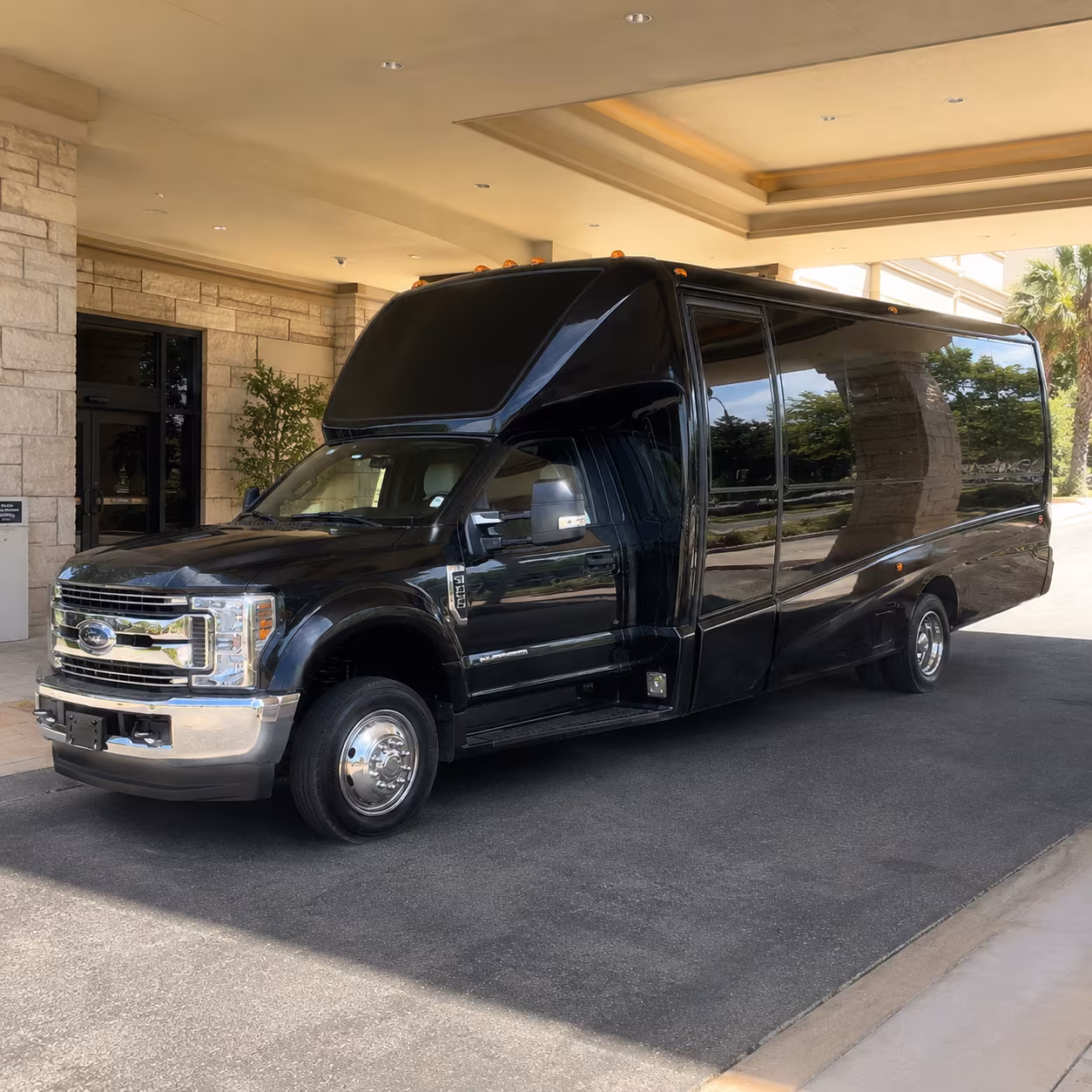 South Fulton Private Event Transportation onboard seating