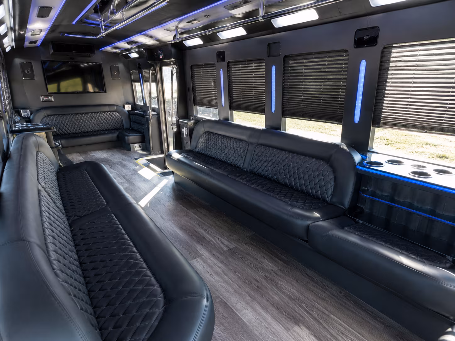 South Fulton Prom & Homecoming Transportation party bus exterior