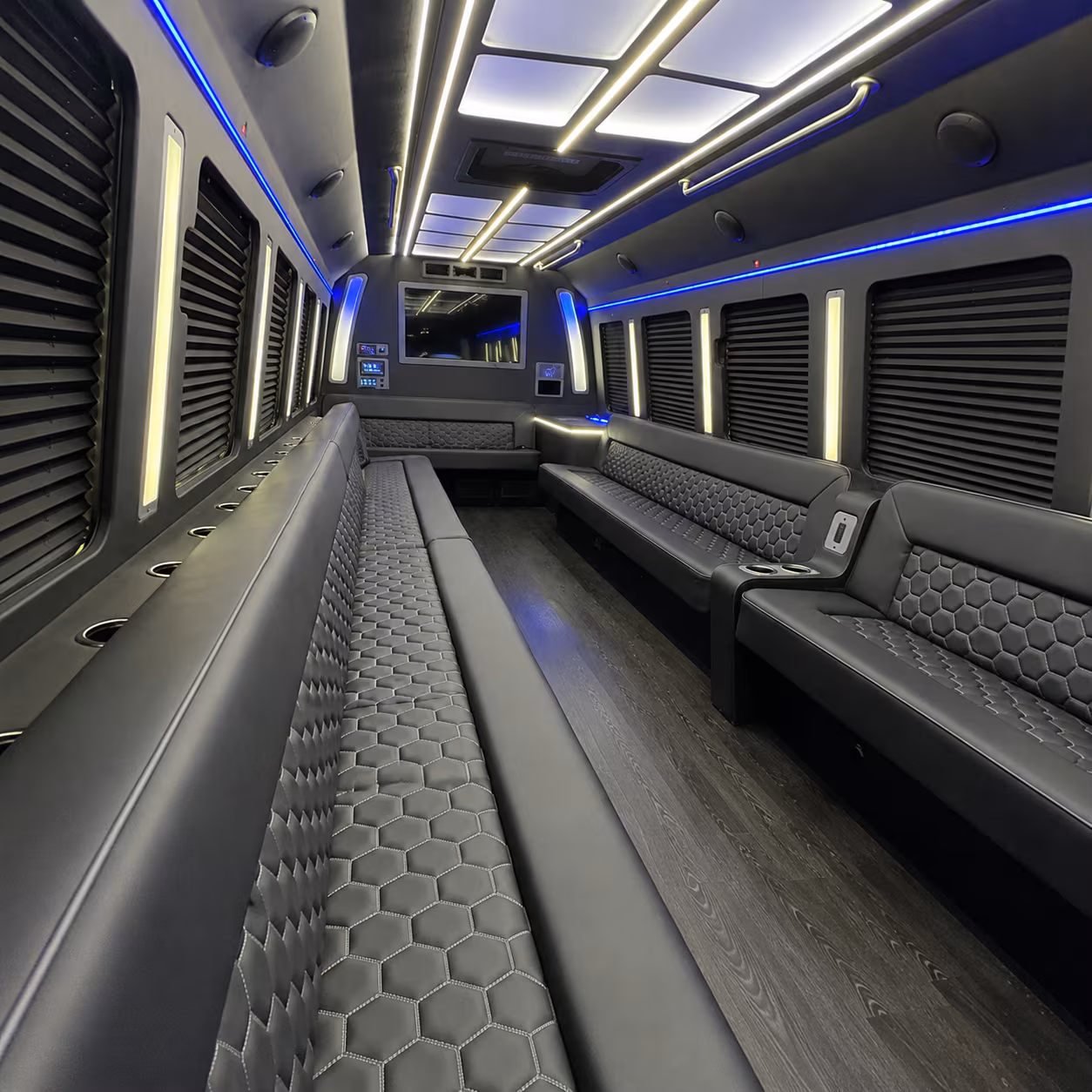 South Fulton Prom & Homecoming Transportation party bus exterior