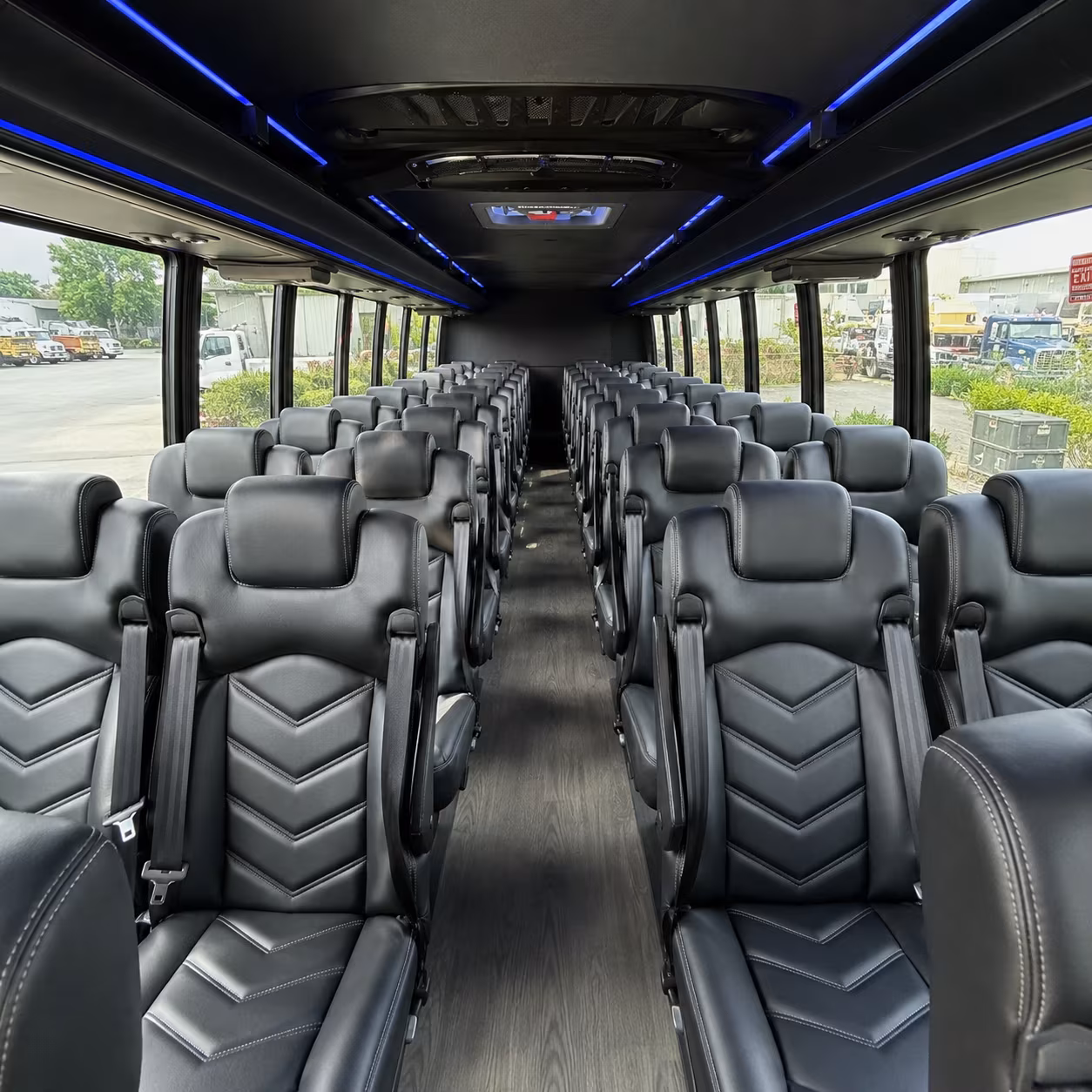 South Fulton School Event Transportation party bus exterior
