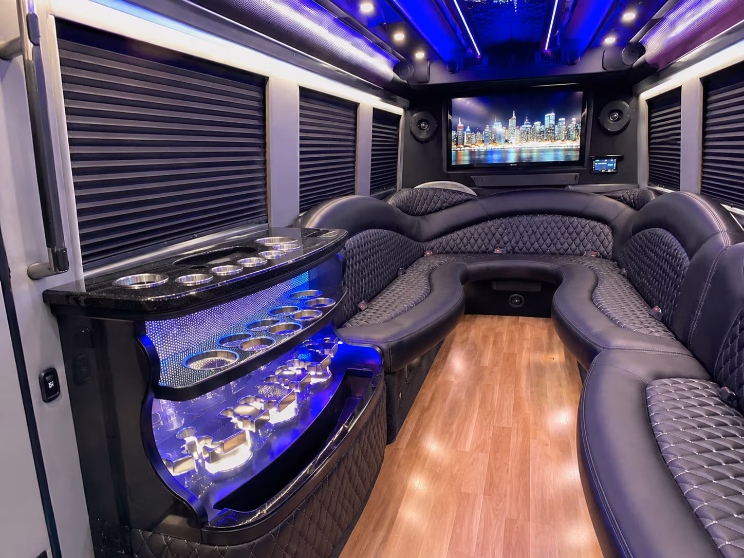 South Fulton Sporting Event Transportation onboard seating