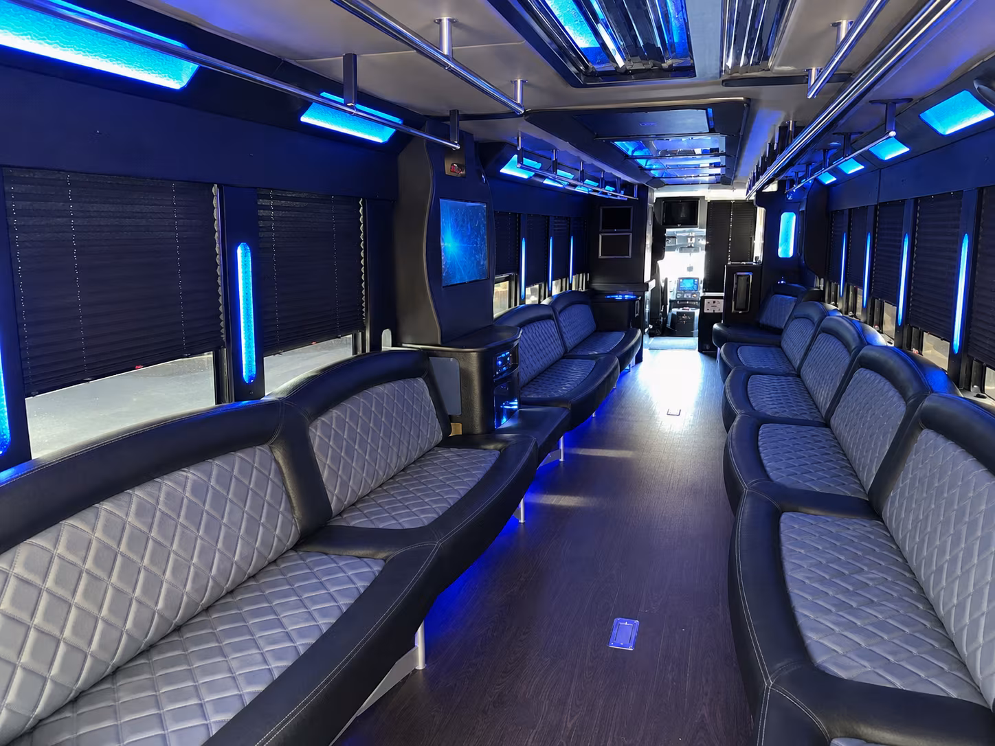 South Fulton Wedding Transportation party bus exterior