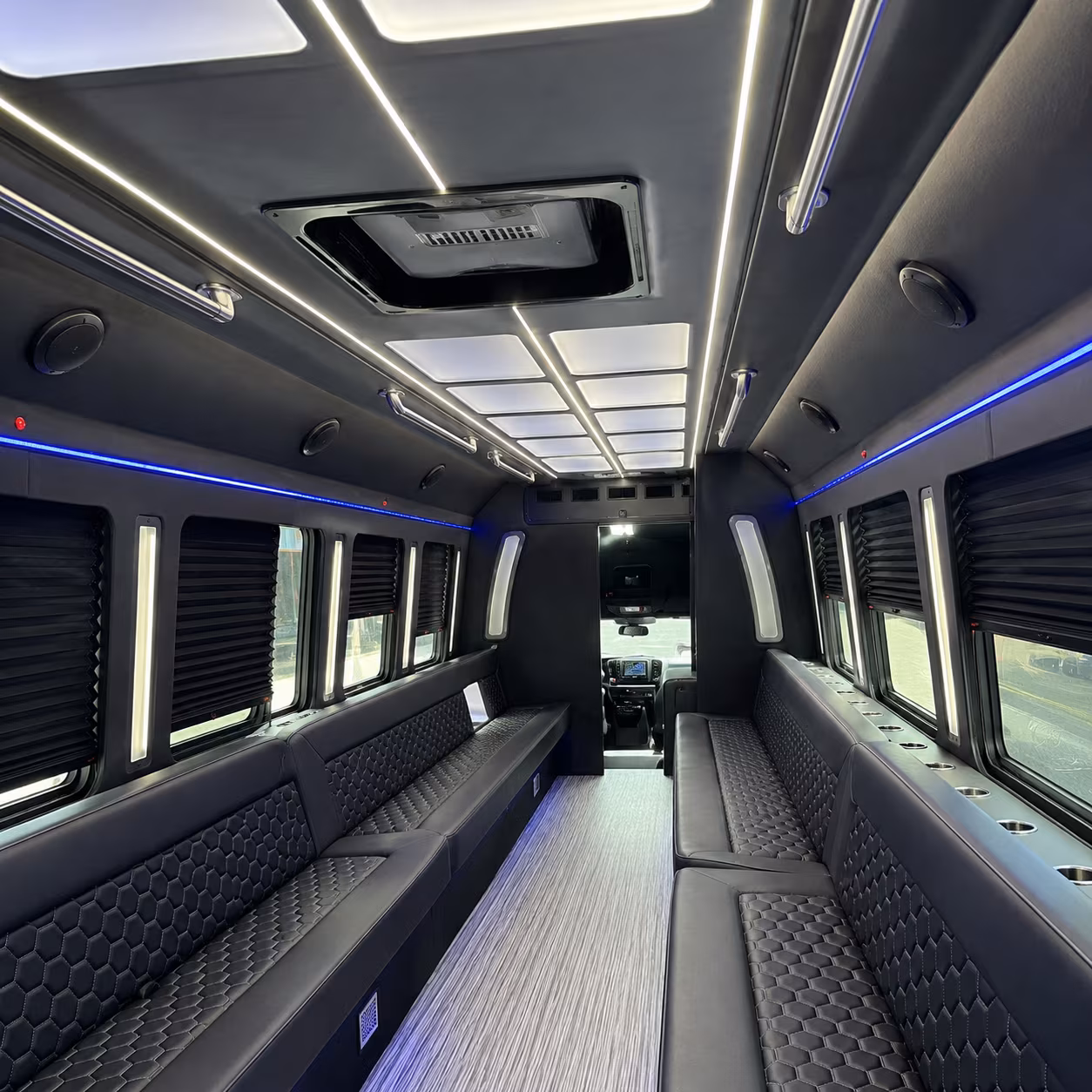 South Fulton Wedding Transportation party bus exterior