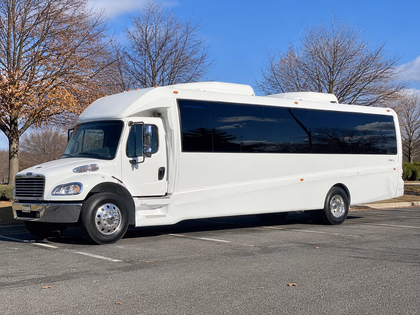 South Fulton Wedding Transportation onboard seating