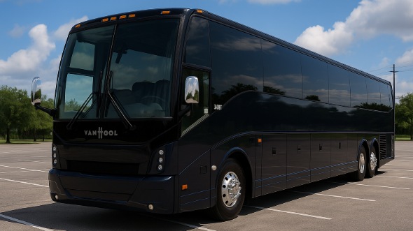 Exterior of Charter Bus Company Smyrna's 40 Passenger Party Bus in Smyrna