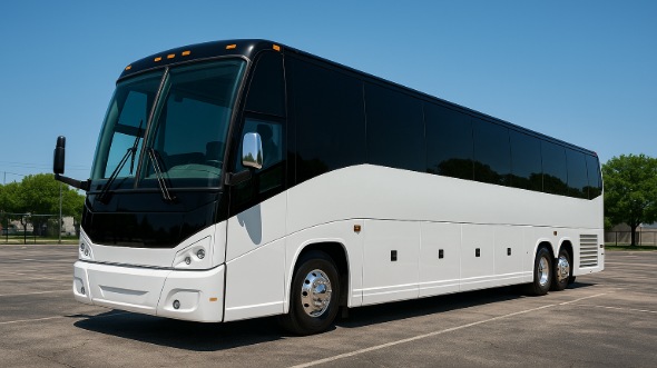 Exterior of Charter Bus Company Marietta's 50 Passenger Party Bus in Marietta